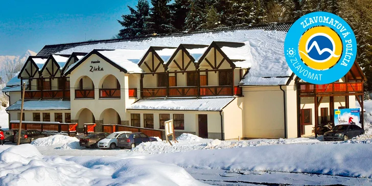 Dovolenka na Liptove v rodinnom penzióne Zivka s neobmedzeným wellness