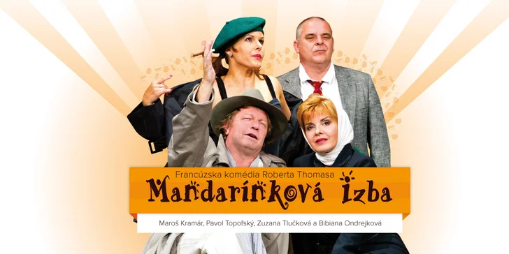 Voucher pre 2 osoby na predstavenie podľa vášho výberu do Teatro Wüstenrot v Istropolise