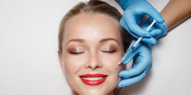 Aplikácia botoxu Bocouture na vybranú oblasť tváre či do podpazušia