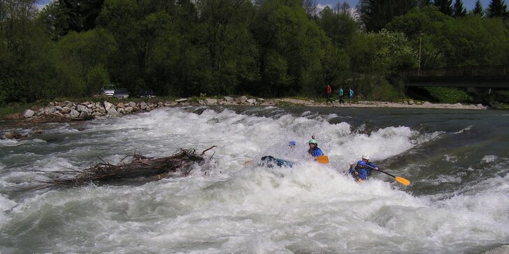 Rafting na rieke Belá aj s foto a videozáznamom