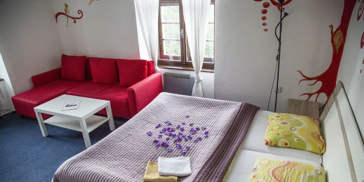 Pred mestským stresom do ticha Jeseníkov: polpenzia pre dvoch s možnosťou wellnessu