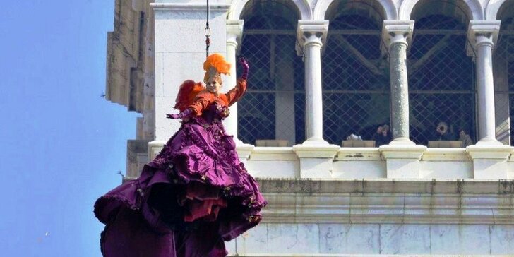 Zájazd na slávny Benátsky karneval a ceremóniu Letu Anjela z najvyššej veže