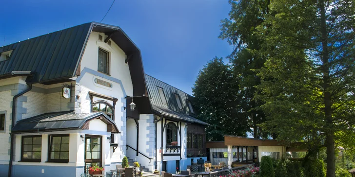 Romantický pobyt v centre Rajeckých Teplíc s privátnym wellness