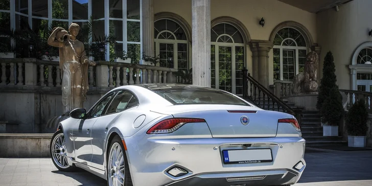 Jazda plná zážitkov na elektromobile Fisker Karma!