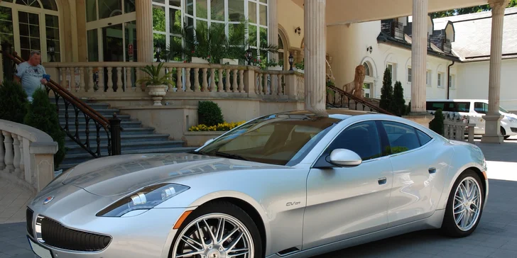 Jazda plná zážitkov na elektromobile Fisker Karma!