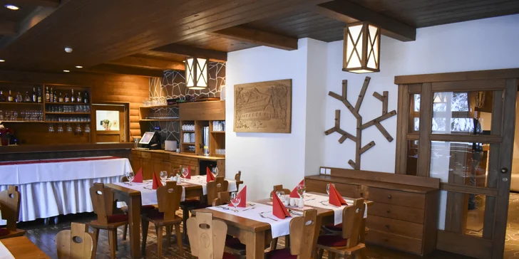 Relax v Hoteli Mikulášska chata*** v Jasnej s wellness a výhľadom na Vrbické pleso