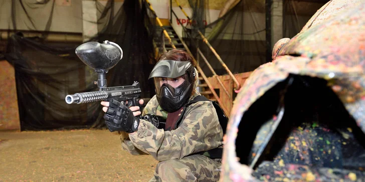 Indoor paintball v bezkonkurenčnom prostredí v centre Bratislavy