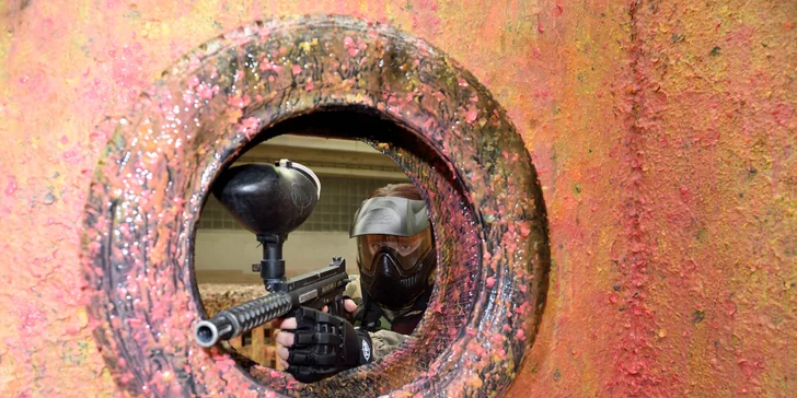 Indoor paintball v bezkonkurenčnom prostredí v centre Bratislavy
