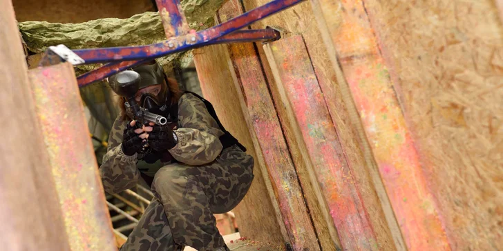Indoor paintball v bezkonkurenčnom prostredí v centre Bratislavy