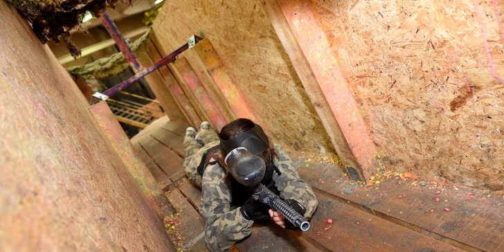 Indoor paintball v bezkonkurenčnom prostredí v centre Bratislavy