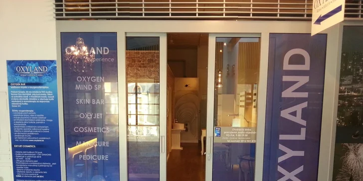 Darčekový poukaz na všetky služby v Oxylande!