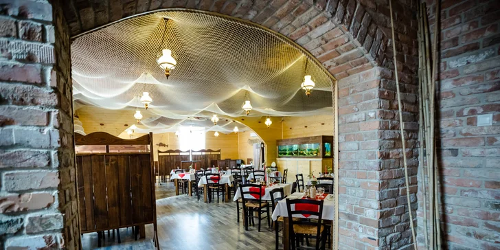 Romantické degustačné menu pre 2 osoby v Aranykárász csárda