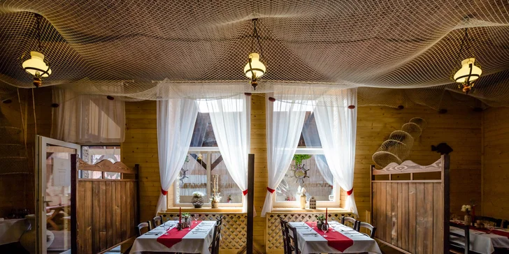 Romantické degustačné menu pre 2 osoby v Aranykárász csárda