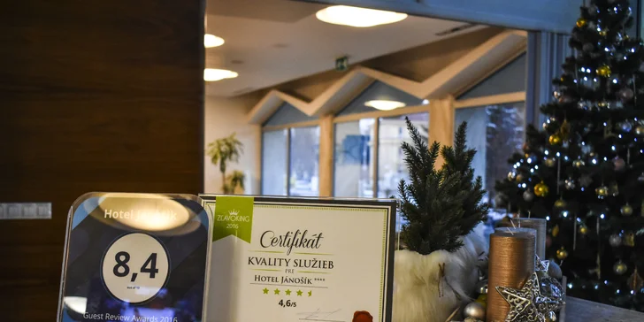 Oddychový wellness pobyt v Hoteli Jánošík****