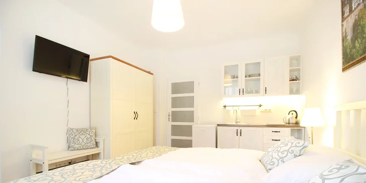 Magický Krumlov: pobyt pre dvoch v okúzľujúcom historickom apartmáne