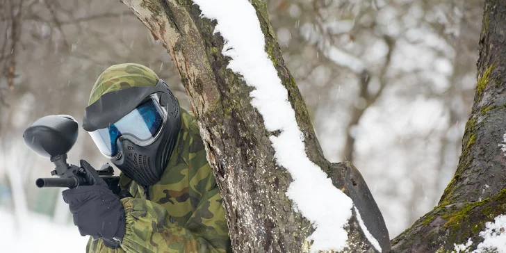 Denný alebo nočný paintball - hrajte aj v zime!