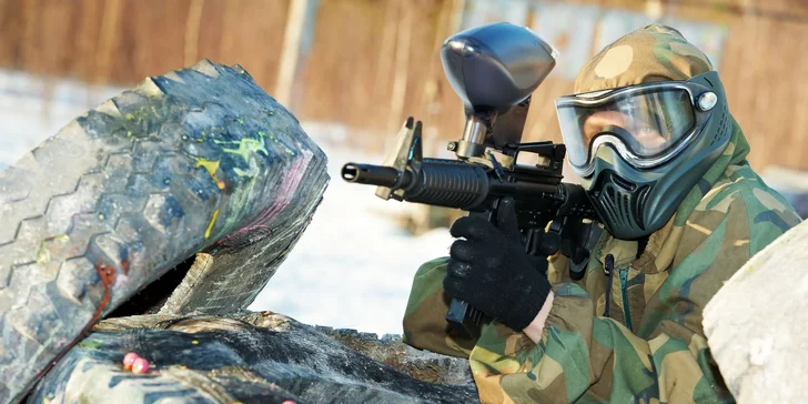 Paintball v Nitre: v cene kompletná výbava a až 1000 guľôčok