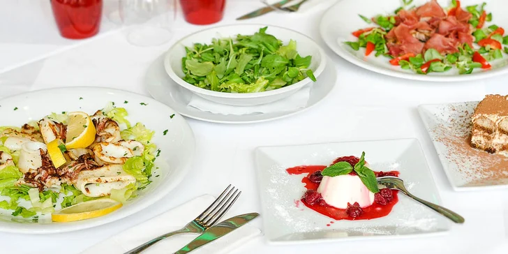 Otvorený voucher na jedlo v Brunos ristorante