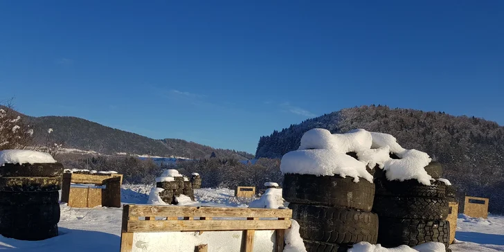 Denný alebo nočný paintball - hrajte aj v zime!