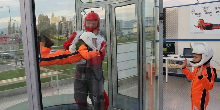Simulátor voľného pádu - jedinečný adrenalín v Bratislave!