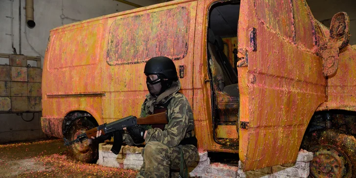 Dvojhodinová airsoftová prestrelka