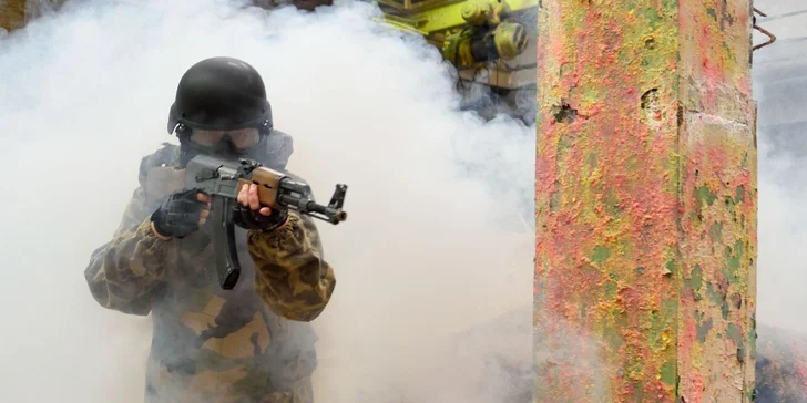 Dvojhodinová airsoftová prestrelka