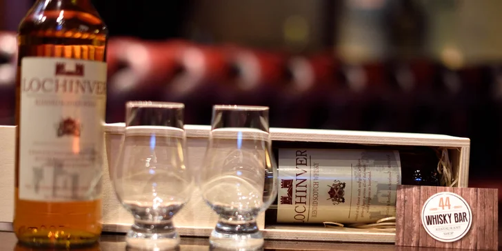 Darčekové balenie whisky vo WhiskyBar44