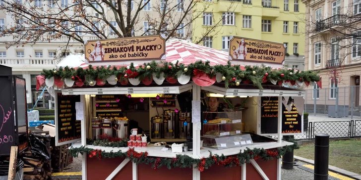 Vianočné trhy! Plnené lokše, štrúdľa, varené víno alebo punč