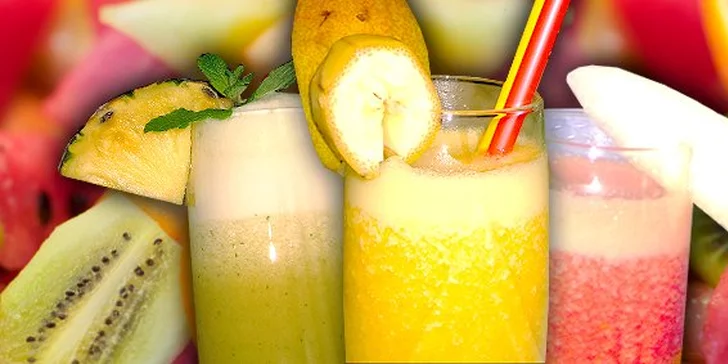 1,90 eur za 0,3l FRESH nápoja z čerstvého ovocia! Vodopád vitamínov a zaručené svieženie, teraz so zľavou 51%!