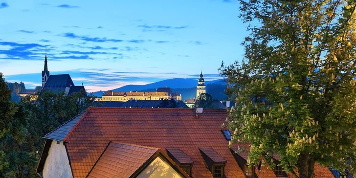 Krásny Český Krumlov: romantický pobyt s raňajkami až pre 4 osoby