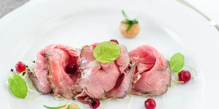 Exkluzívne 5-chodové menu od executive chefa Ladislava Botoša