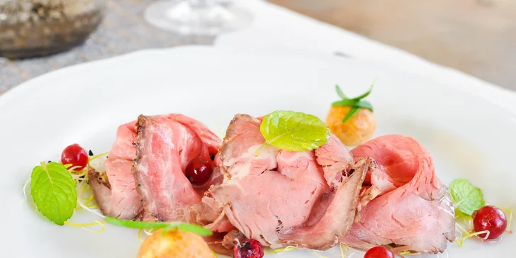 Exkluzívne 5-chodové menu od executive chefa Ladislava Botoša