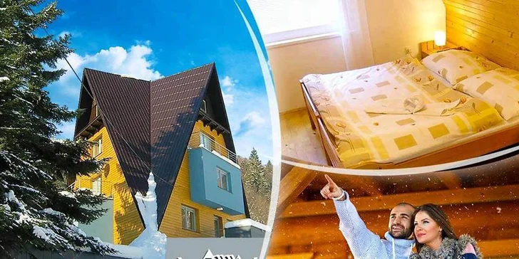 Horské apartmány na samote v Beskydách: wellness aj lyžiarsky vlek zadarmo