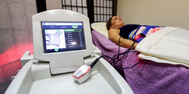 Balíček ošetrení na zoštíhlenie: lipolaser, zábal, lymfodrenáž