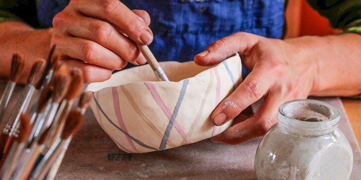 Tvorivý kurz keramiky a glazovania v Ateliér Rena & Katy