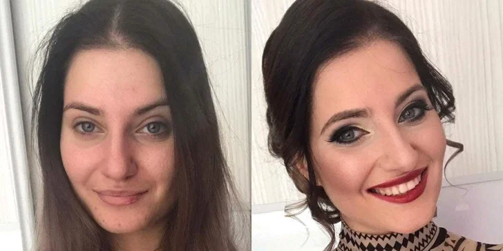 Balíček ošetrení pre krásne vlasy, líčenie či darčekový voucher
