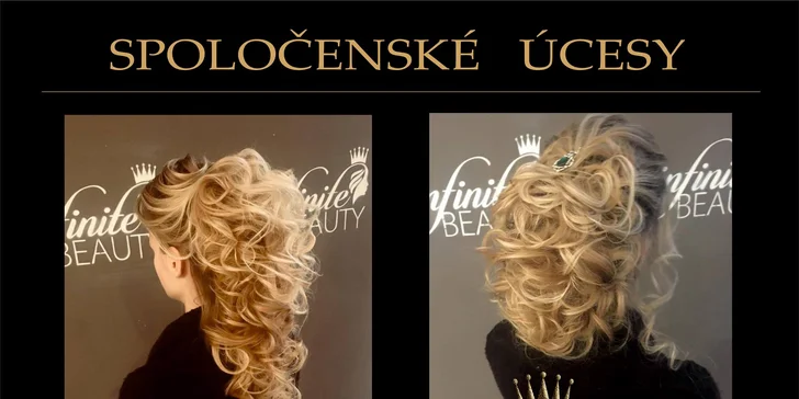 Balíček ošetrení pre krásne vlasy, líčenie či darčekový voucher