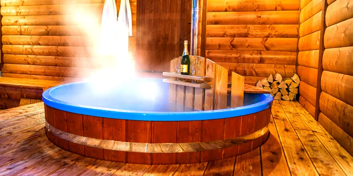 Relaxačný pobyt s wellness pod holým nebom v modernom penzióne Gitka***