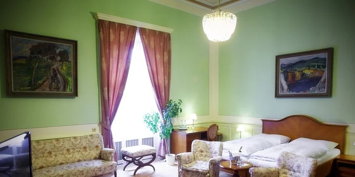 Historická vila v Prahe: možnosť romantickej večere aj prehliadky hradu