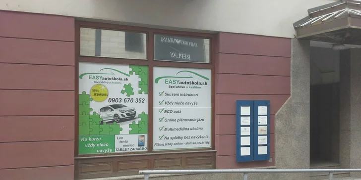 Kondičné jazdy, kurz parkovania a vodičský kurz v EASY autoškole Žilina