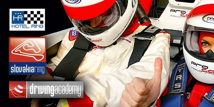 217 eur za jedinečný víkendový balík pre DVOCH. Zažite DRIVING ACADEMY, SLOVAKIA RING a relaxujte v hoteli RING***, so zľavou 50%!!!