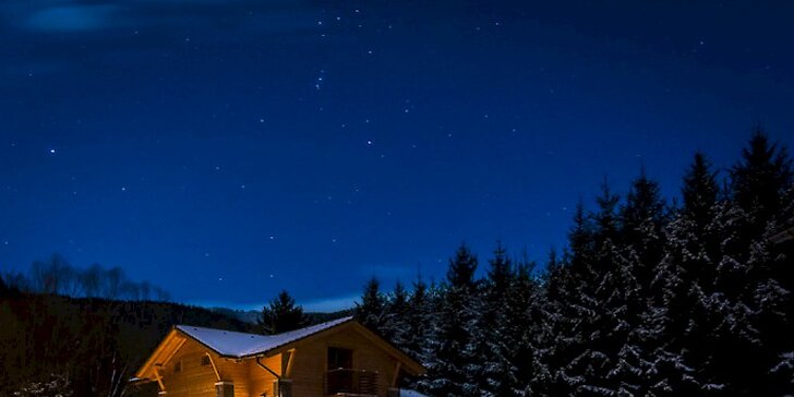 Dovolenka pre 6 až 9 osôb v nadštandardne vybavených horských domoch v prekrásnom prírodnom prostredí Nízkych Tatier