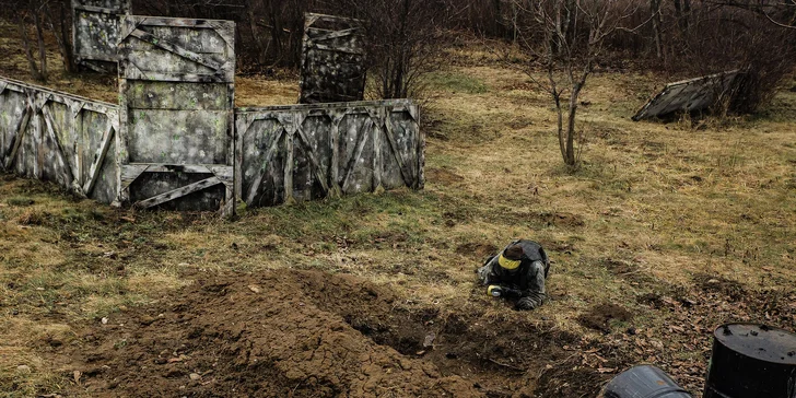 Zimný paintball! Vyskúšajte aj nočnú hru!