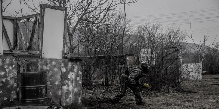 Zimný paintball! Vyskúšajte aj nočnú hru!