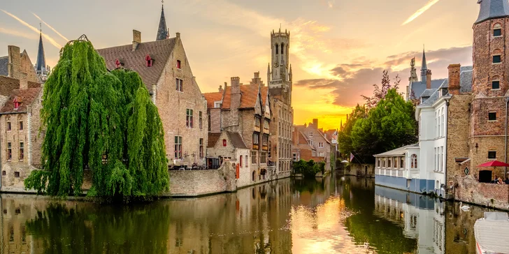 Amsterdam, výstava kvetov Keukenhof a Bruggy