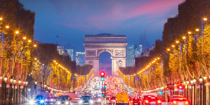 Romantický Paríž, umenie Montmartre, La Défense a Versailles