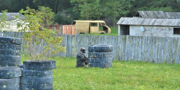Adrenalínový zážitok - Paintball Kúty pre celú partiu!