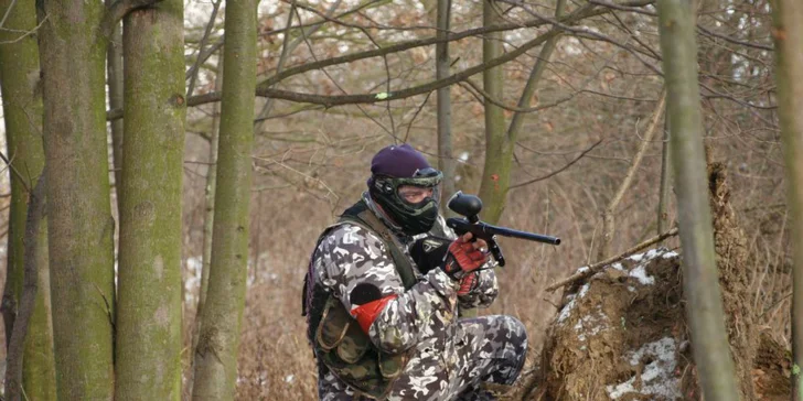 Adrenalínový zážitok - Paintball Kúty pre celú partiu!