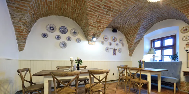 Vynikajúce 3-chodové menu spojené s degustáciou vín