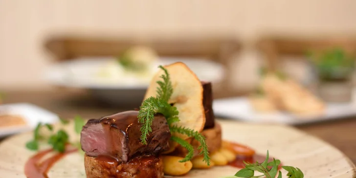 Vynikajúce 3-chodové menu spojené s degustáciou vín